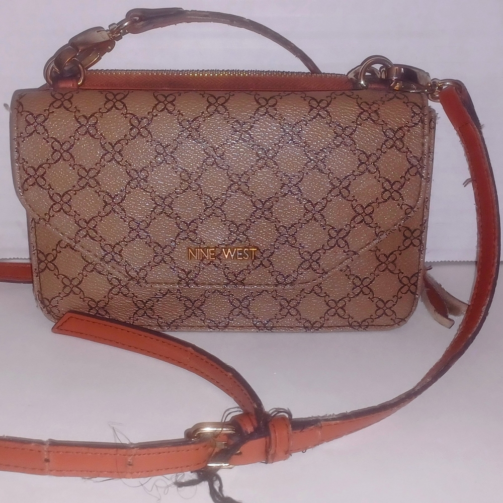 Nine West Brown Crossbody Bag